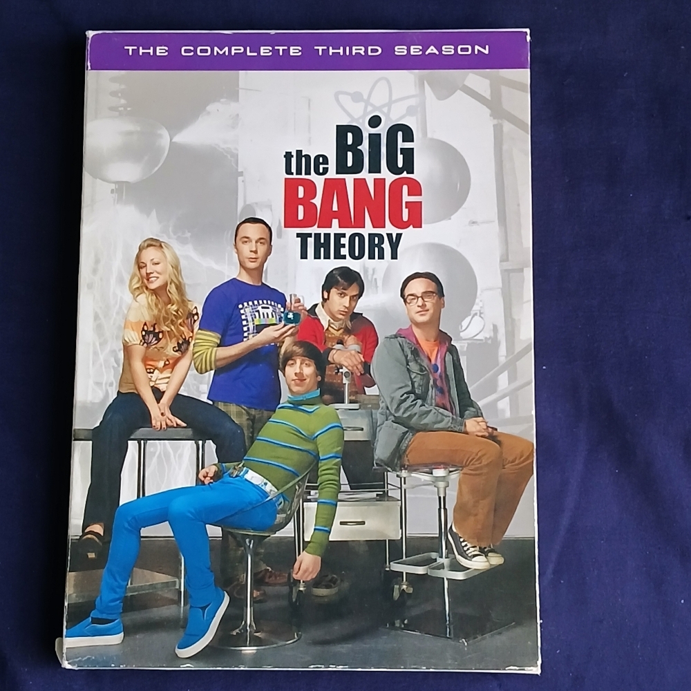 The Big Bang Theory Complete Third Season DVD